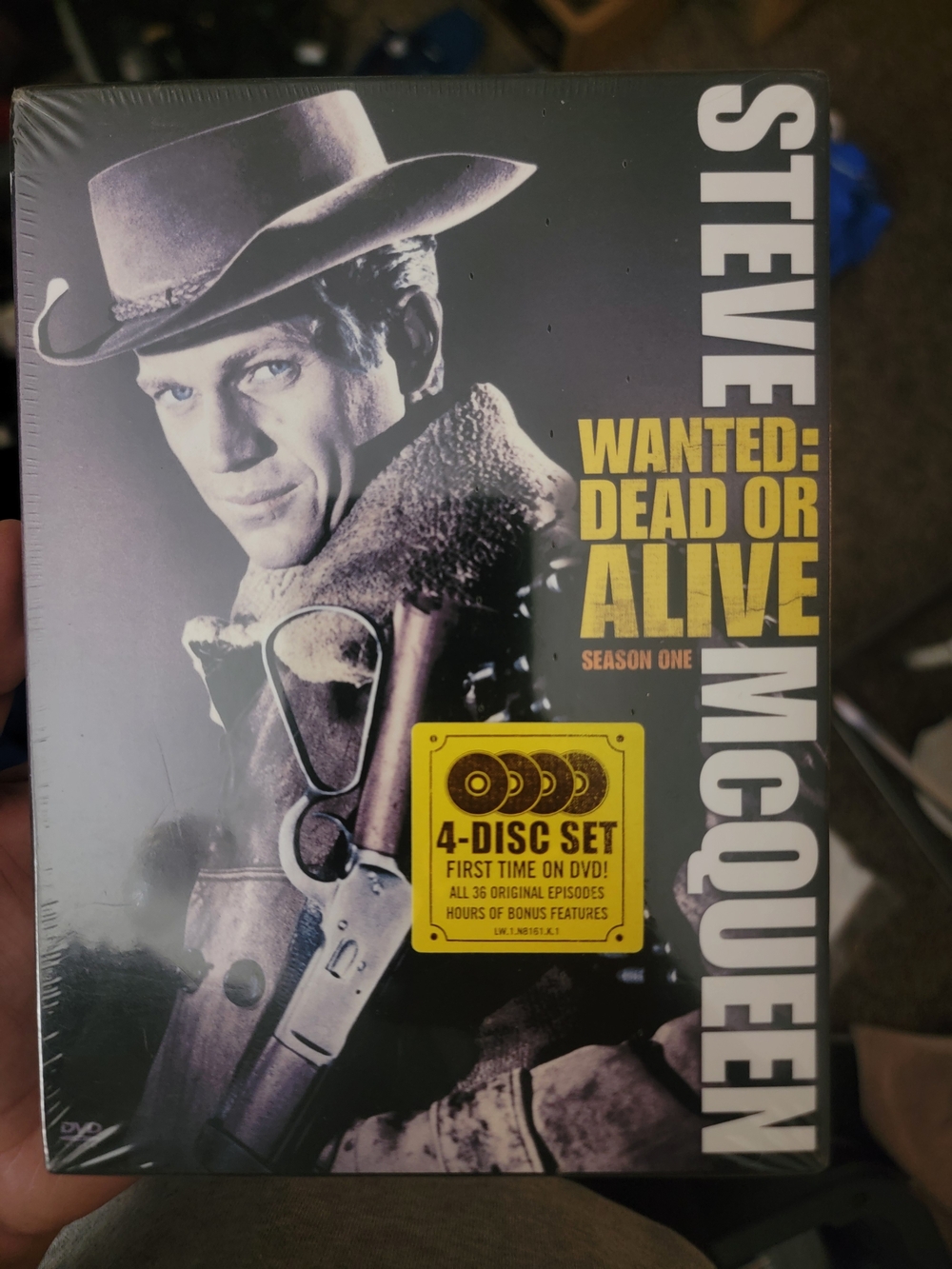 Wanted: Dead or Alive - Season One (Black) DVD 4-Disc Set